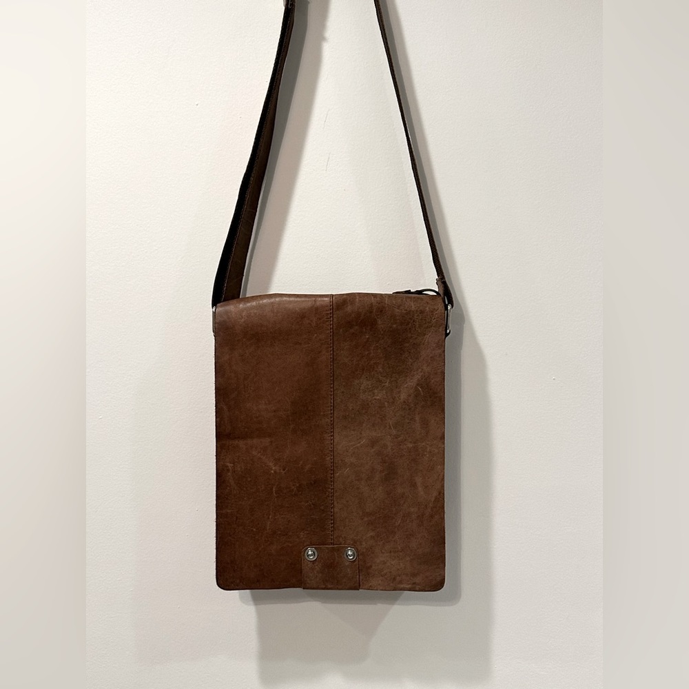 Crossbody Vintage Leather Messenger Bag